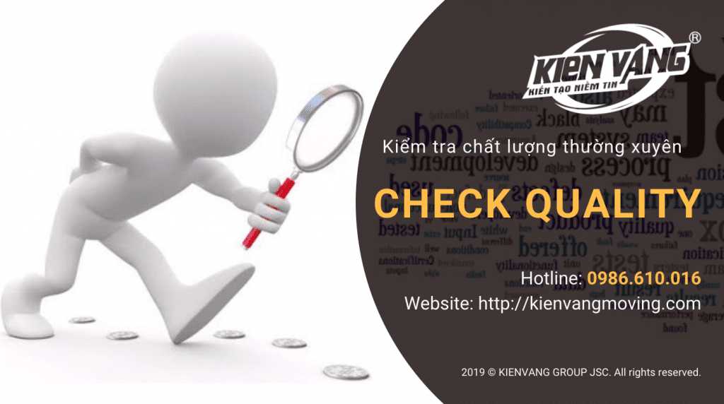 Kiểm tra chất lượng tại Kiến Vàng